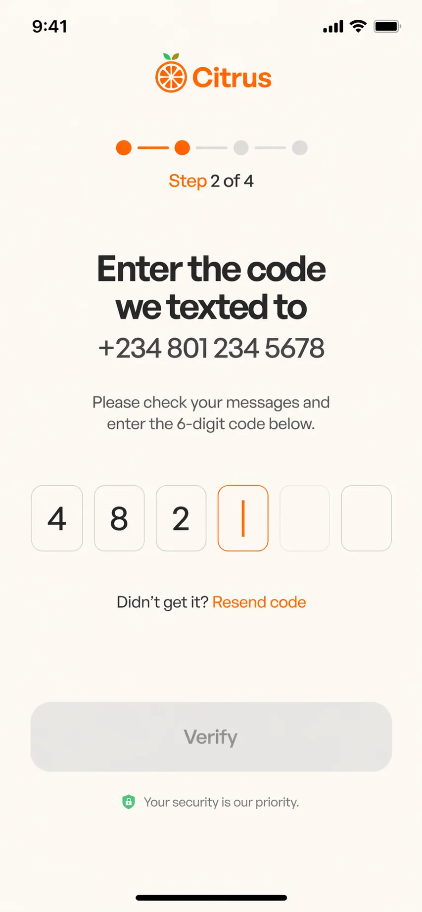 4 Register (+234 phone-first)